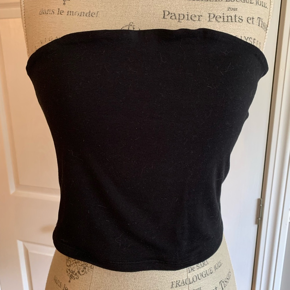 Black tube top